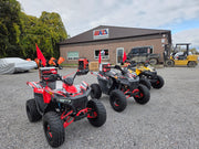 Landward 125cc kids gas ATVs in multiple colours in stock at Mazi Motors Ontario